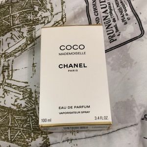 Empty Coco Mademoiselle Chanel Eau de Parfum Box